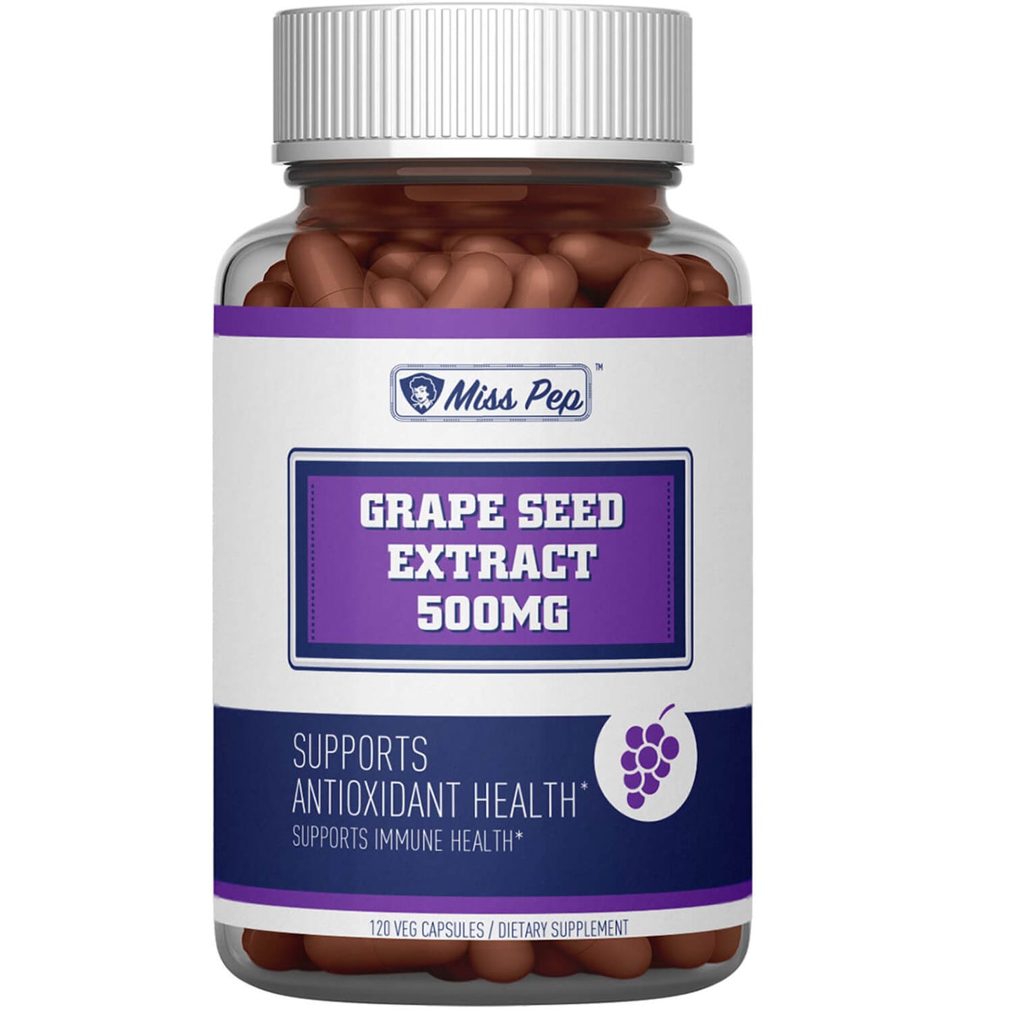 Misspep Grape Seed Extract Antioxidant Supplement 500mg