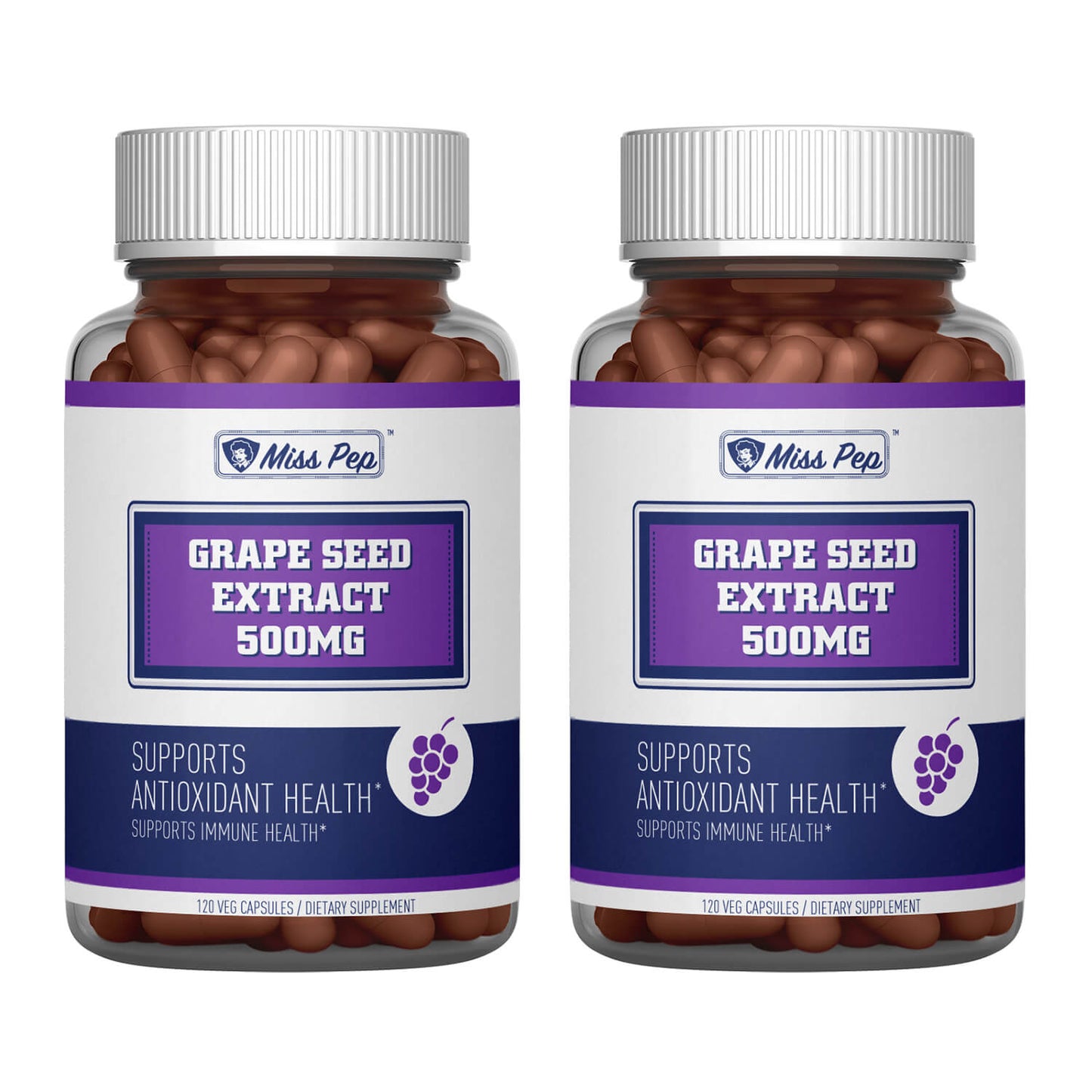 Misspep Grape Seed Extract Antioxidant Supplement 500mg