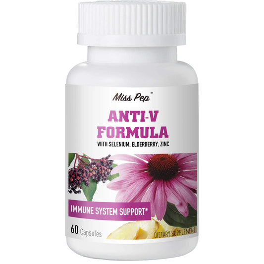 Misspep Anti-V Formula with Selenium/Elderberry/Zinc for Immune Support